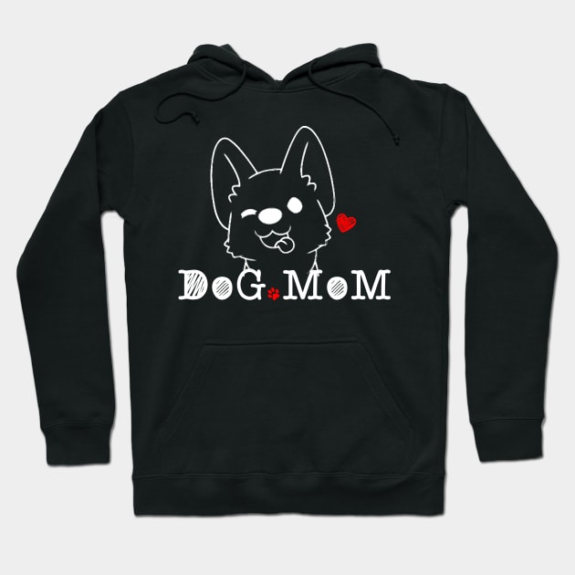 Dog Mom Hoodie by Your Design